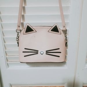 Betsey Johnson kitty crossbody purse